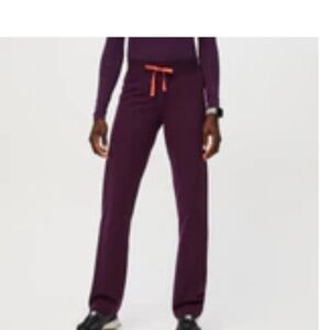 Figs Deep Purple Livingston Scrub Pant